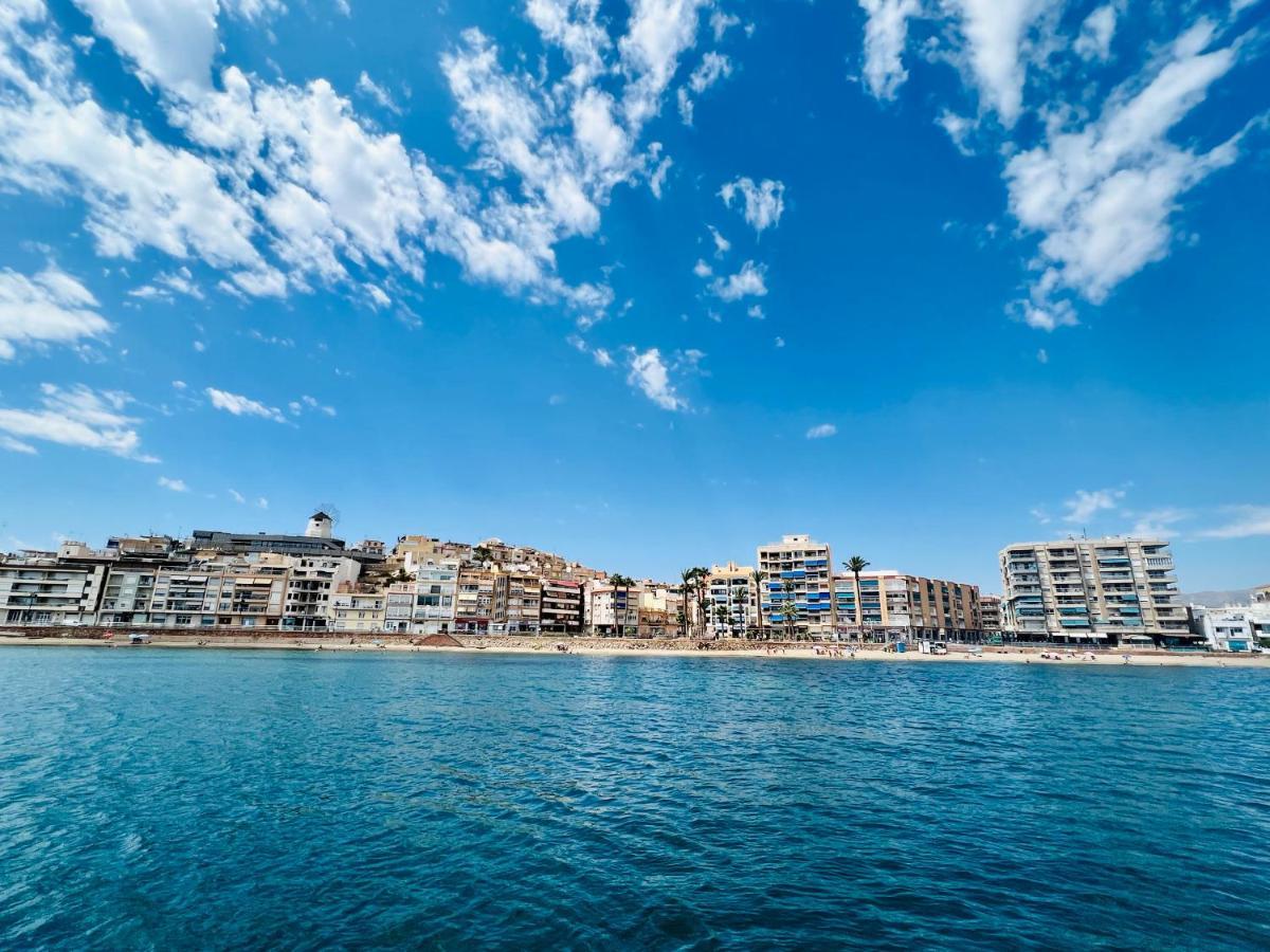 Primera Linea De Playa En Bahia De Levante, Vistas Panoramicas Águilas Eksteriør billede