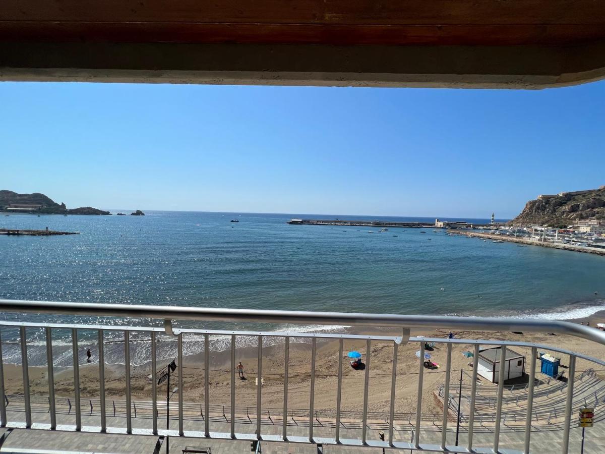 Primera Linea De Playa En Bahia De Levante, Vistas Panoramicas Águilas Eksteriør billede